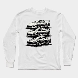 Mazda RX7 Long Sleeve T-Shirt